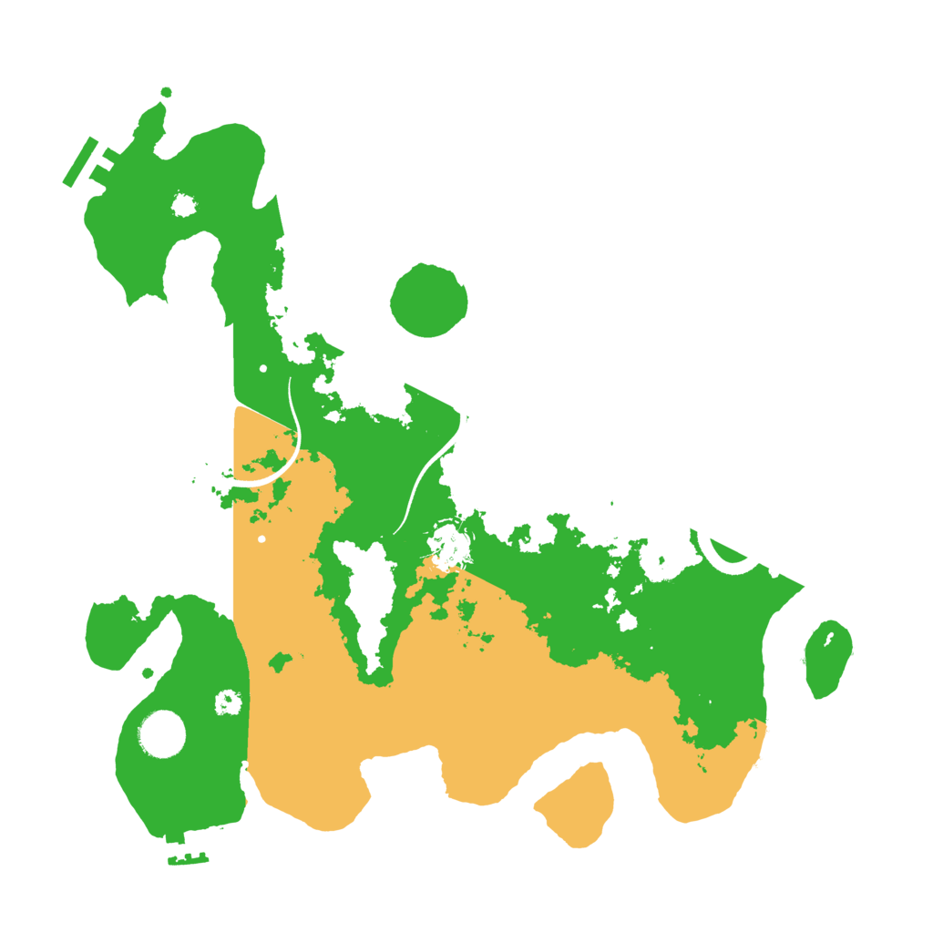 Biome Rust Map: Procedural Map, Size: 3500, Seed: 1723845250