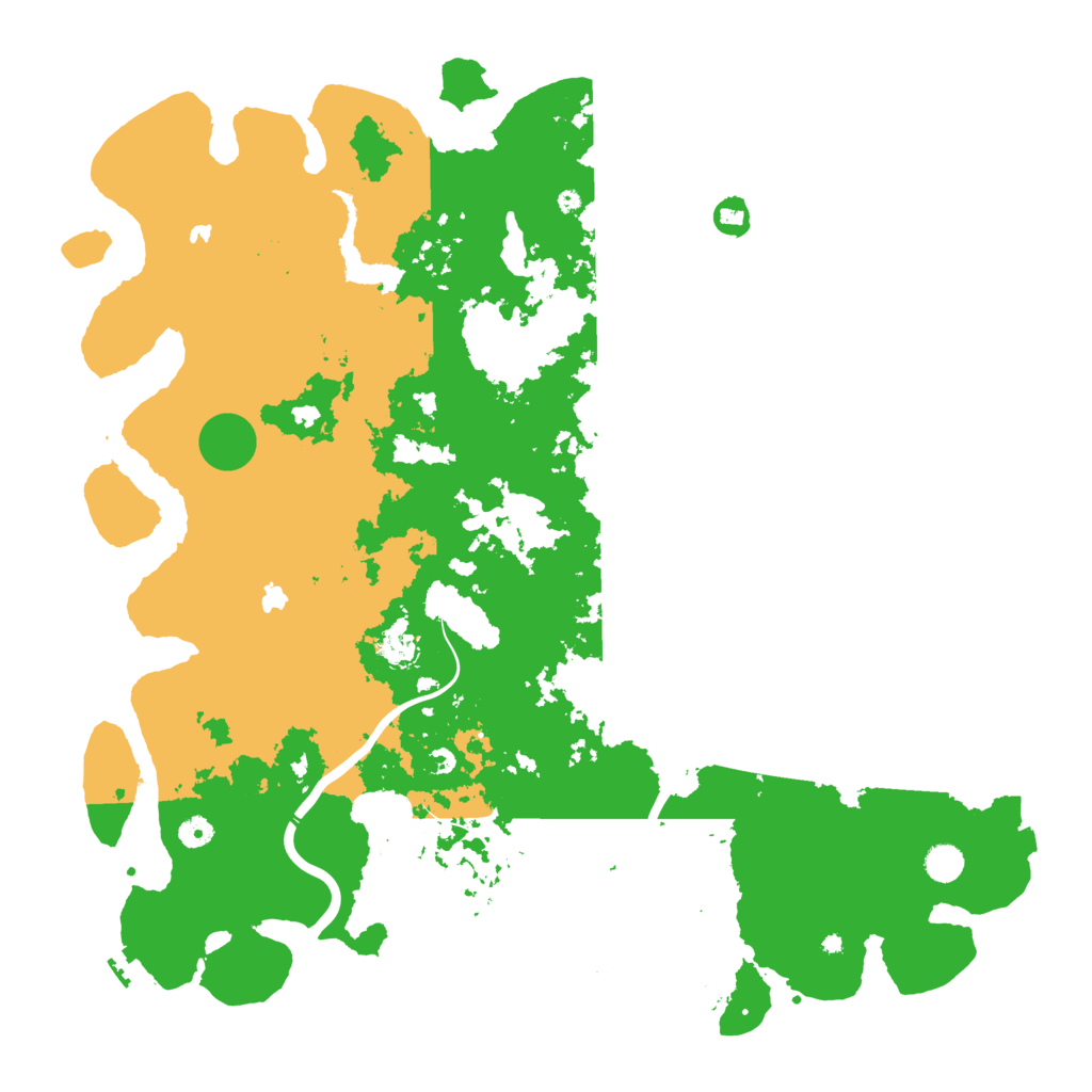 Biome Rust Map: Procedural Map, Size: 5000, Seed: 2060861025