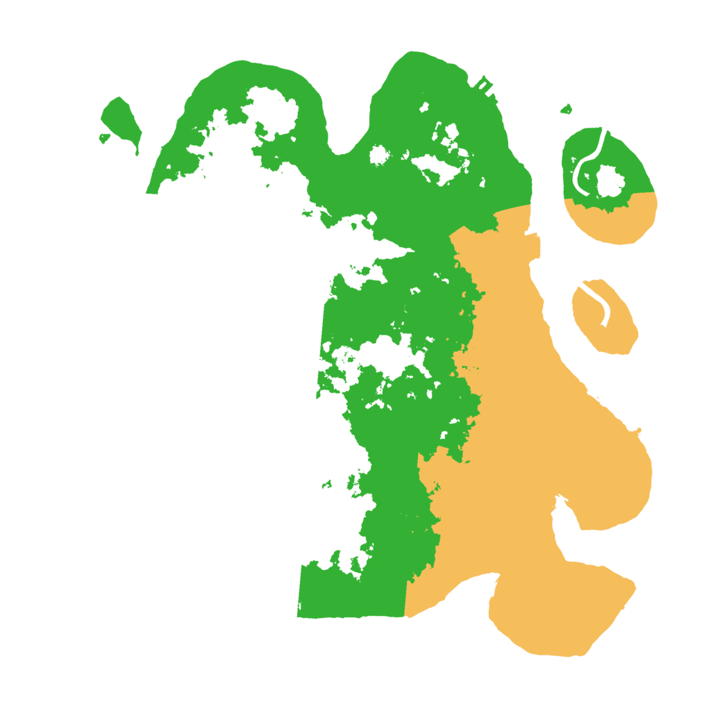 Biome Rust Map: Procedural Map, Size: 3250, Seed: 2767412