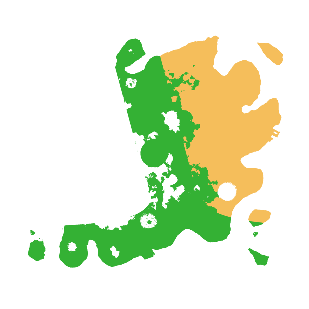 Biome Rust Map: Procedural Map, Size: 3000, Seed: 2424253
