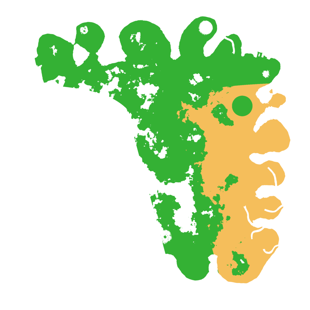 Biome Rust Map: Procedural Map, Size: 4000, Seed: 83458