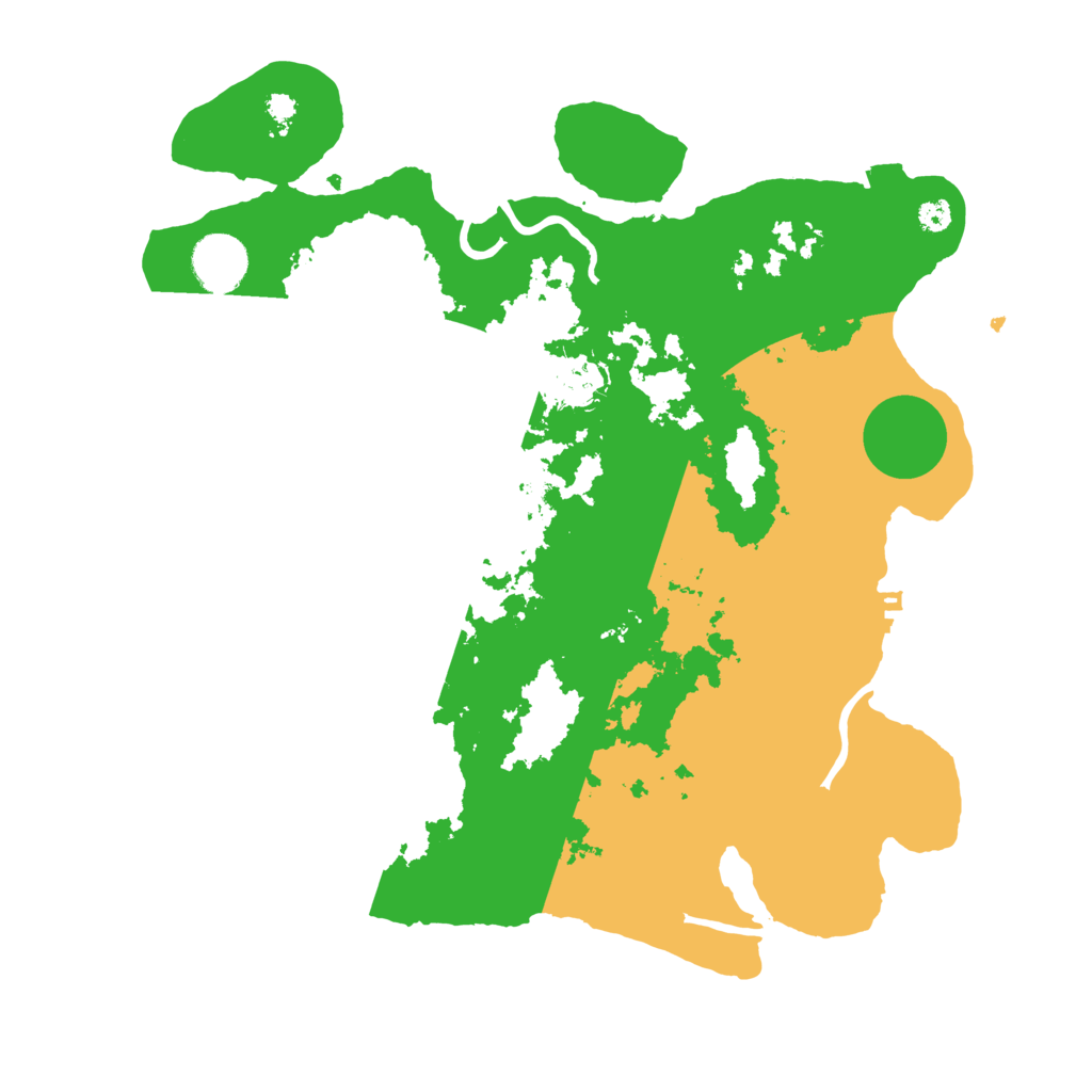 Biome Rust Map: Procedural Map, Size: 3450, Seed: 11602143