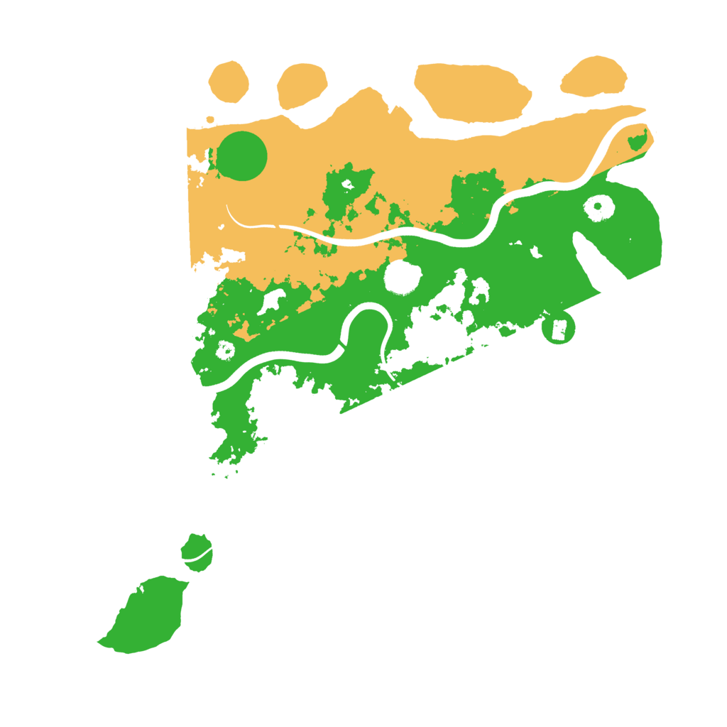 Biome Rust Map: Procedural Map, Size: 3850, Seed: 71387811