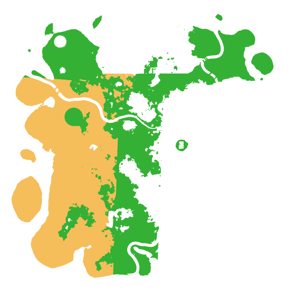 Biome Rust Map: Procedural Map, Size: 4250, Seed: 84669665