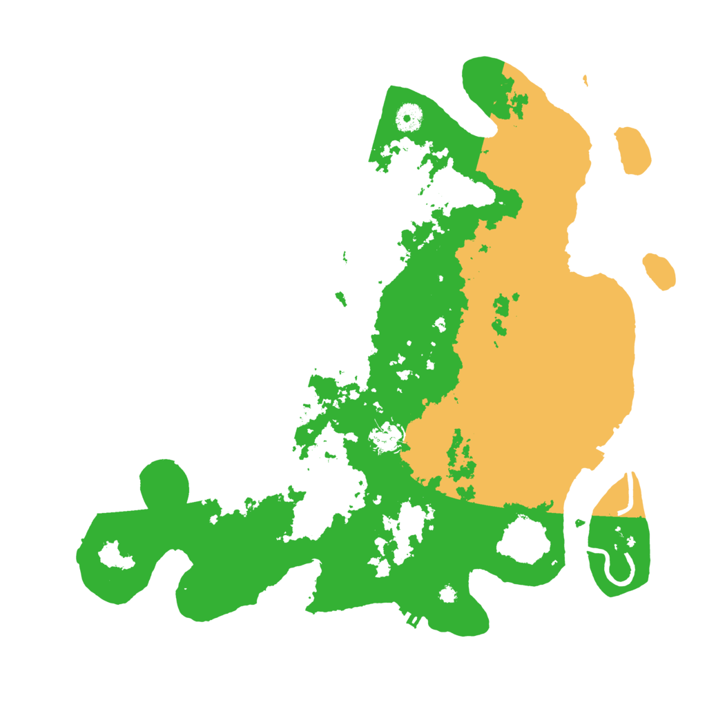 Biome Rust Map: Procedural Map, Size: 3850, Seed: 29183080