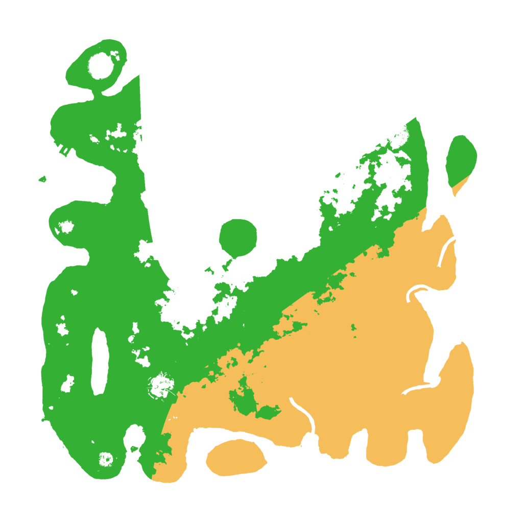 Biome Rust Map: Procedural Map, Size: 3700, Seed: 58147462