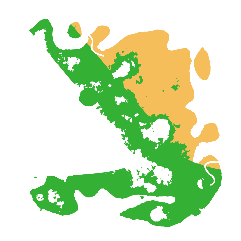 Biome Rust Map: Procedural Map, Size: 3450, Seed: 8485363