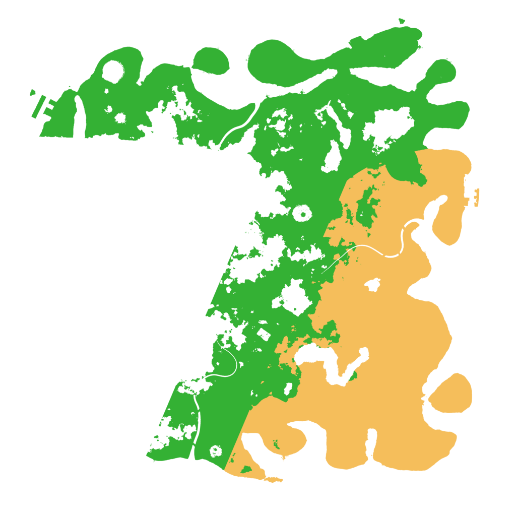 Biome Rust Map: Procedural Map, Size: 4300, Seed: 20831816