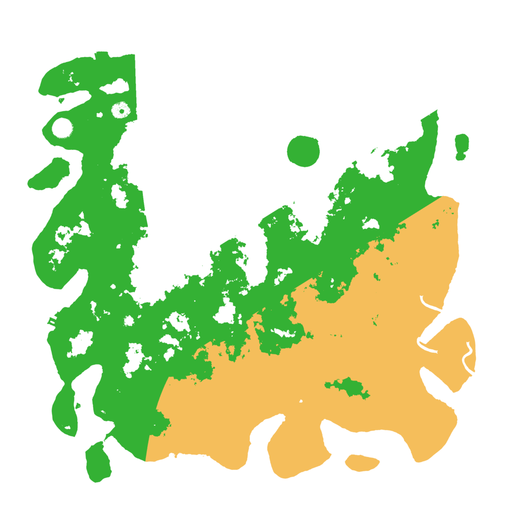 Biome Rust Map: Procedural Map, Size: 4400, Seed: 5491558