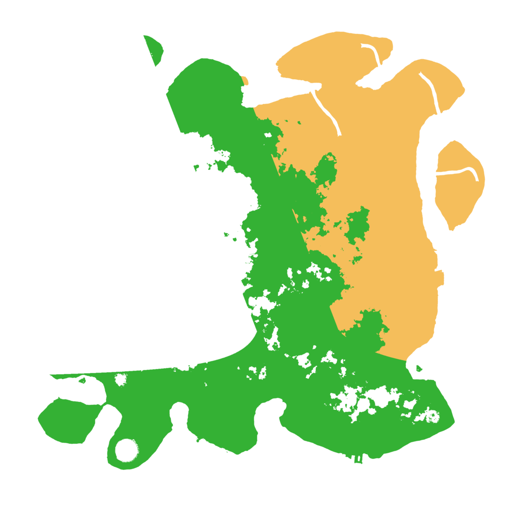 Biome Rust Map: Procedural Map, Size: 3900, Seed: 44329977