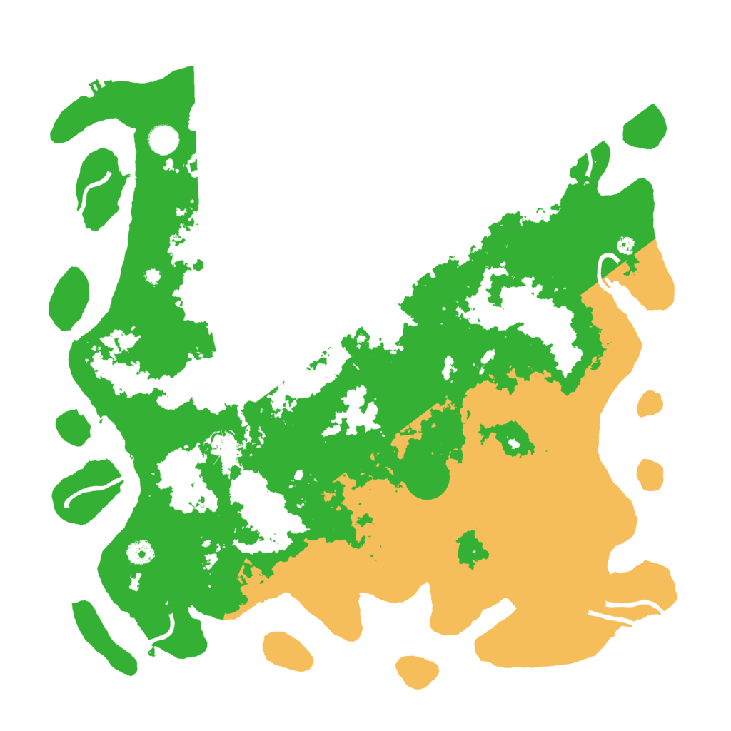 Biome Rust Map: Procedural Map, Size: 4300, Seed: 49343166