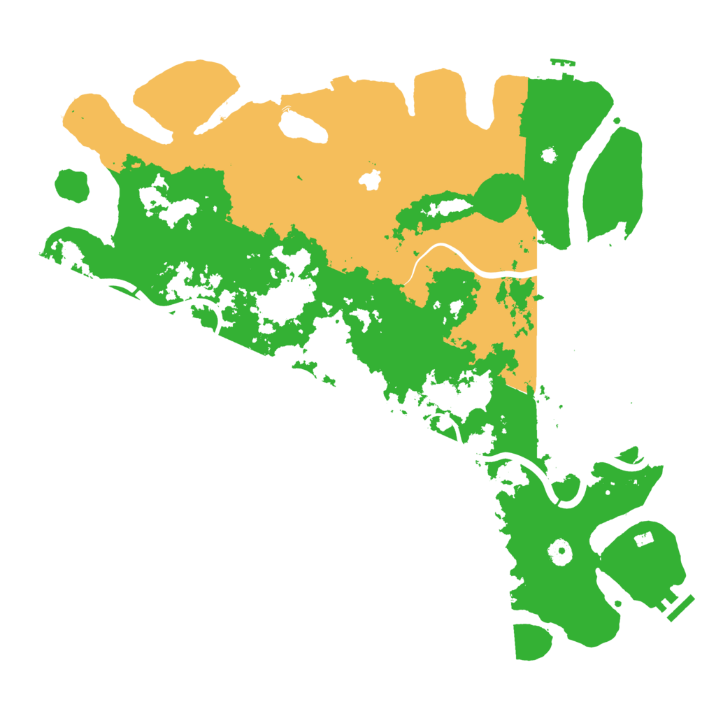 Biome Rust Map: Procedural Map, Size: 4321, Seed: 1803281337