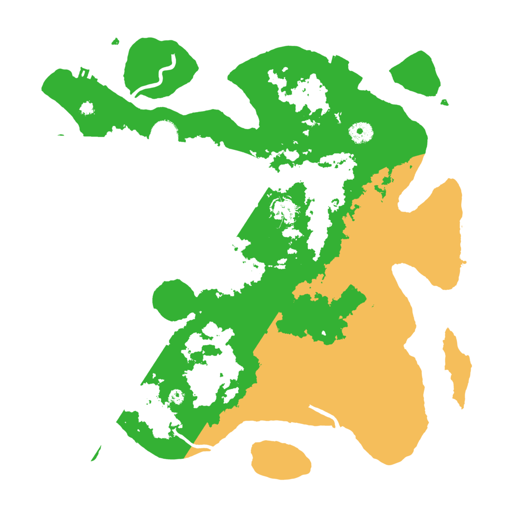 Biome Rust Map: Procedural Map, Size: 3400, Seed: 100816564