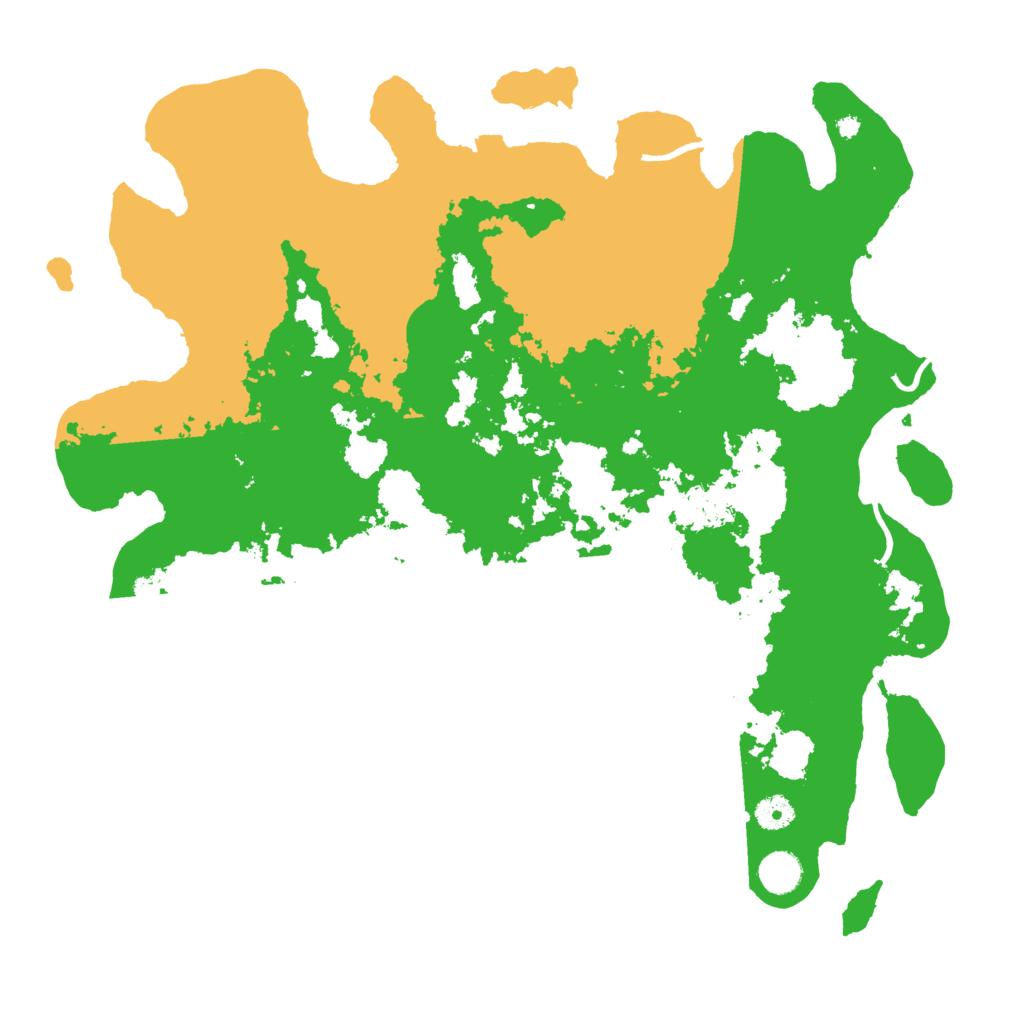 Biome Rust Map: Procedural Map, Size: 4250, Seed: 10126167