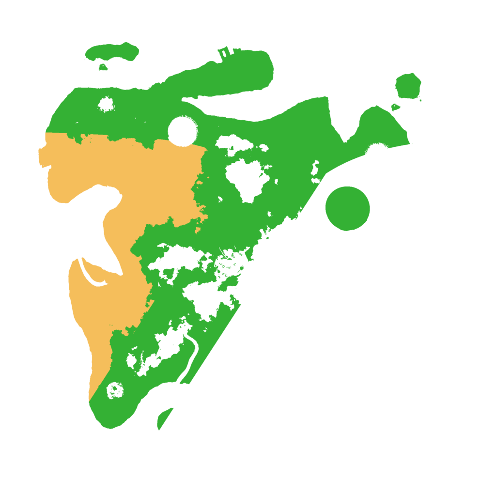 Biome Rust Map: Procedural Map, Size: 3000, Seed: 688595843