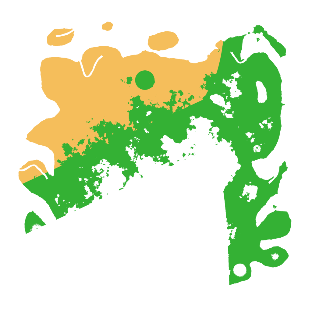 Biome Rust Map: Procedural Map, Size: 4250, Seed: 30430