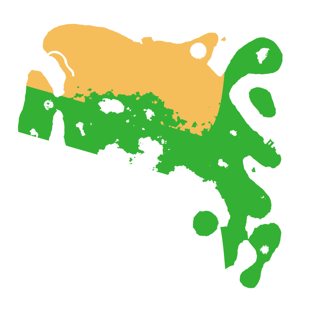 Biome Rust Map: Procedural Map, Size: 3400, Seed: 79896117