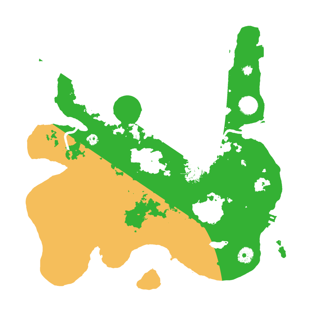 Biome Rust Map: Procedural Map, Size: 3000, Seed: 4568709