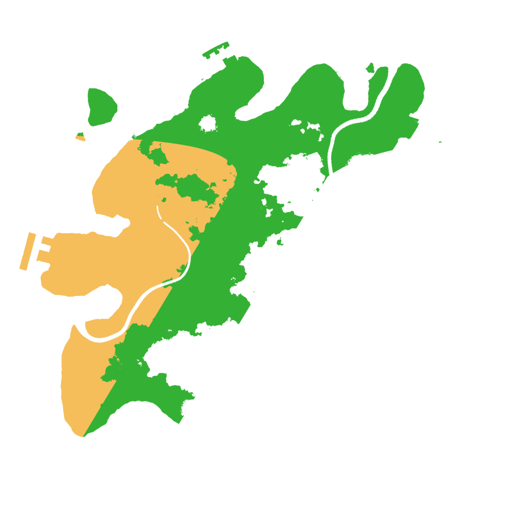 Biome Rust Map: Procedural Map, Size: 2700, Seed: 1694005070