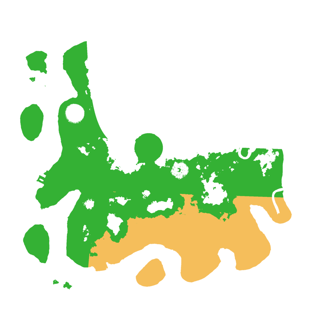 Biome Rust Map: Procedural Map, Size: 3000, Seed: 29167