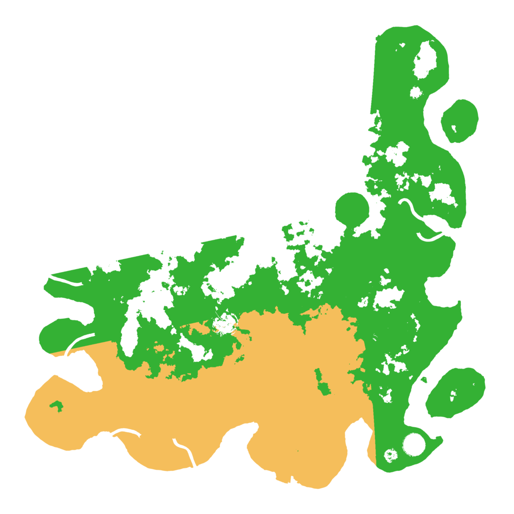 Biome Rust Map: Procedural Map, Size: 4000, Seed: 1097363504