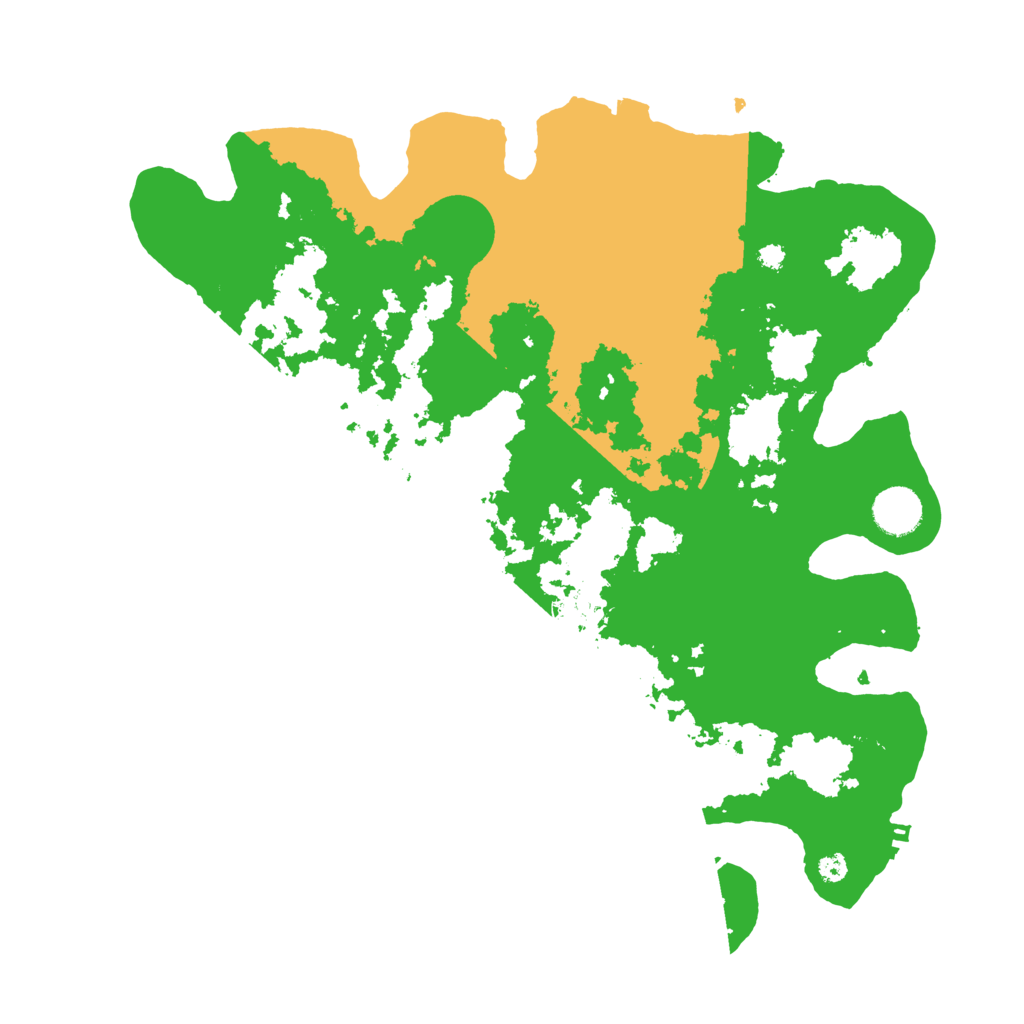 Biome Rust Map: Procedural Map, Size: 3700, Seed: 90159829