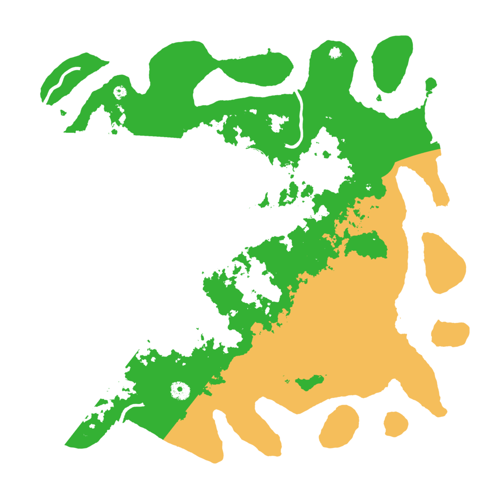 Biome Rust Map: Procedural Map, Size: 3950, Seed: 15433095