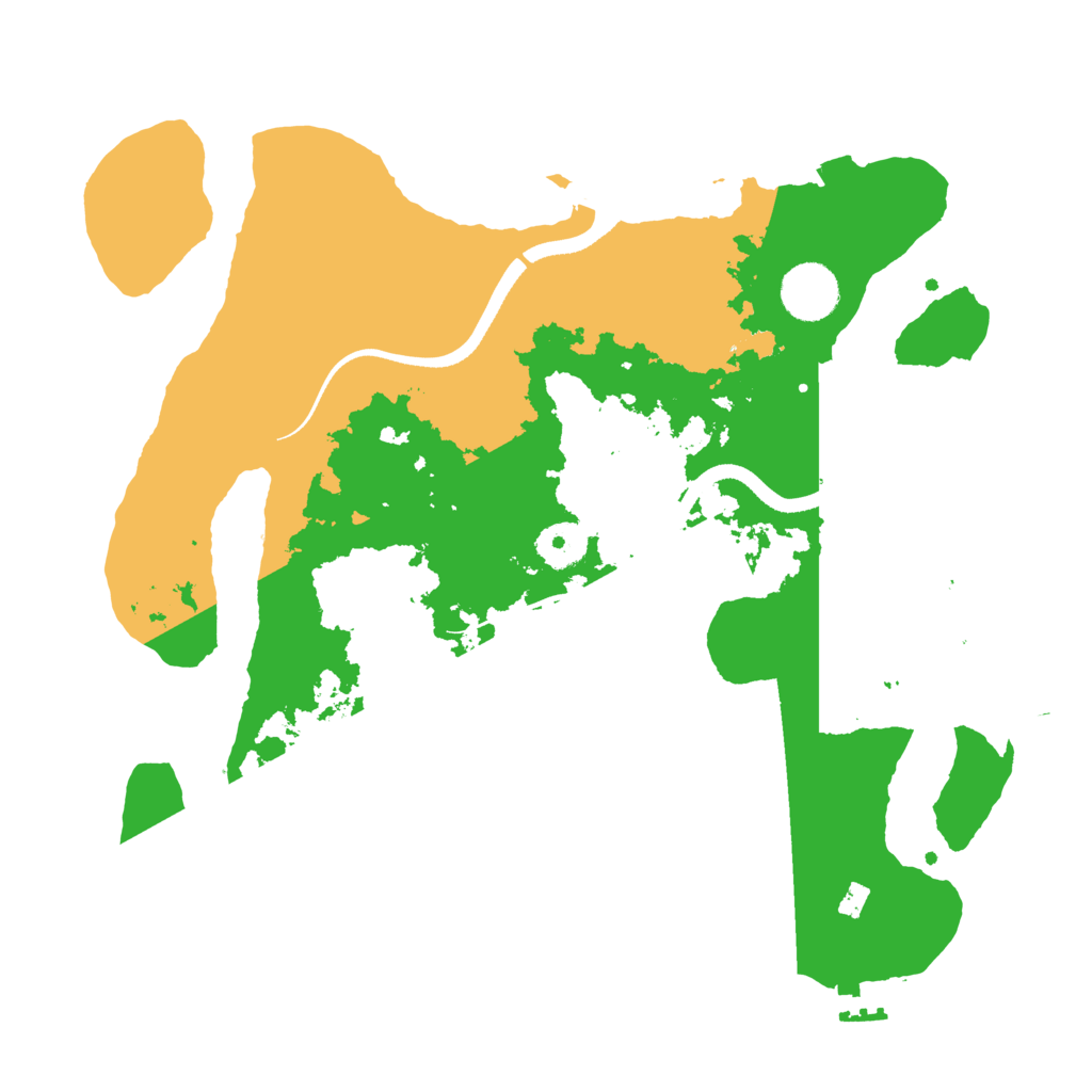 Biome Rust Map: Procedural Map, Size: 3450, Seed: 22326631