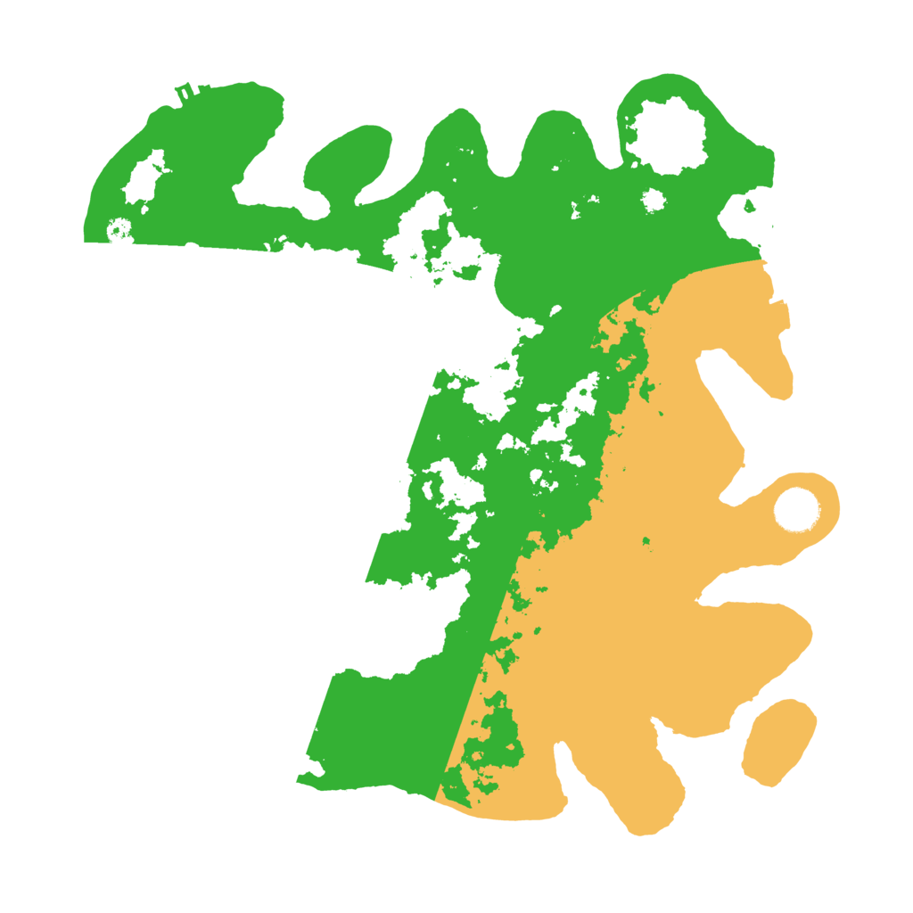Biome Rust Map: Procedural Map, Size: 3600, Seed: 10177027