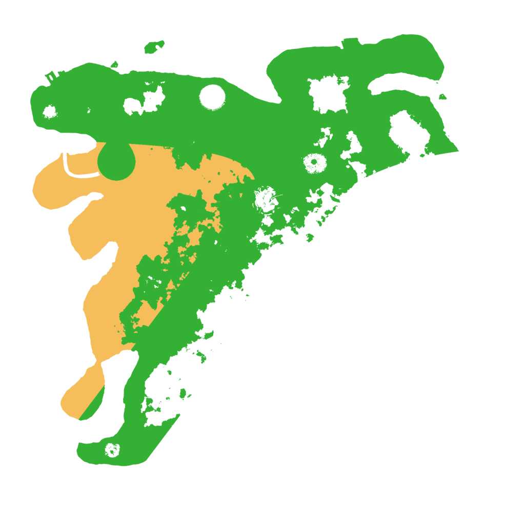 Biome Rust Map: Procedural Map, Size: 3650, Seed: 91282382