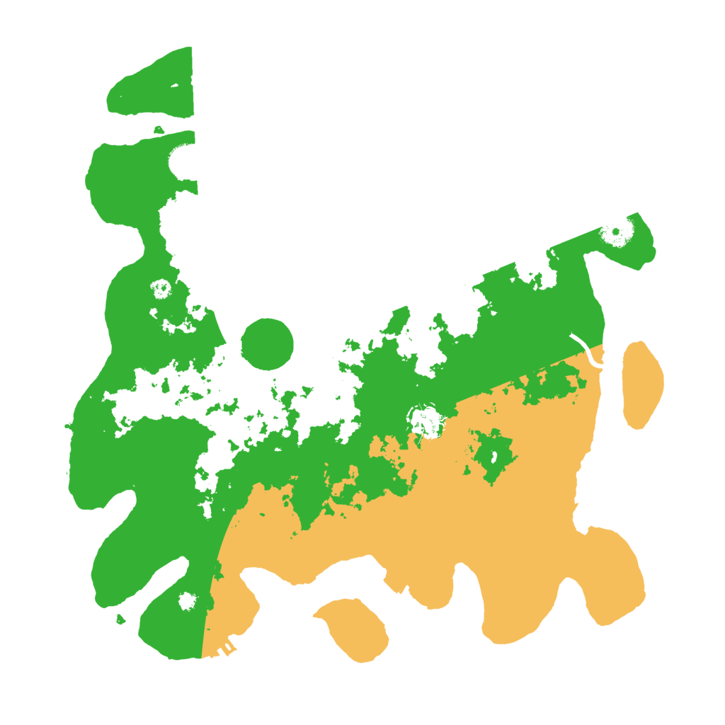 Biome Rust Map: Procedural Map, Size: 3700, Seed: 74101730