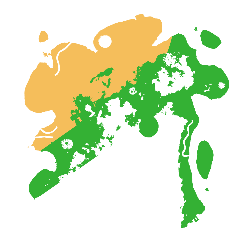 Biome Rust Map: Procedural Map, Size: 3400, Seed: 52098741