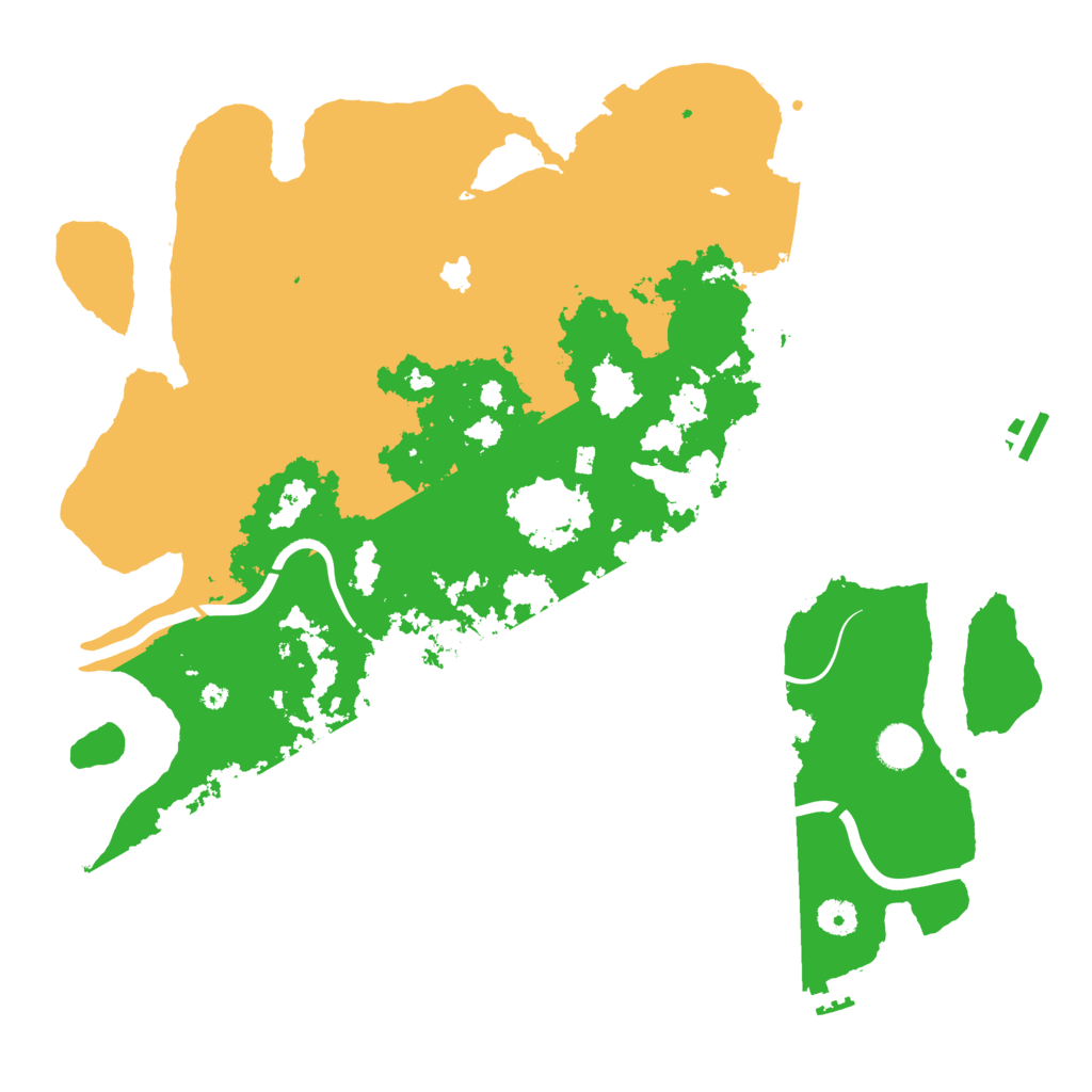 Biome Rust Map: Procedural Map, Size: 4250, Seed: 69666060
