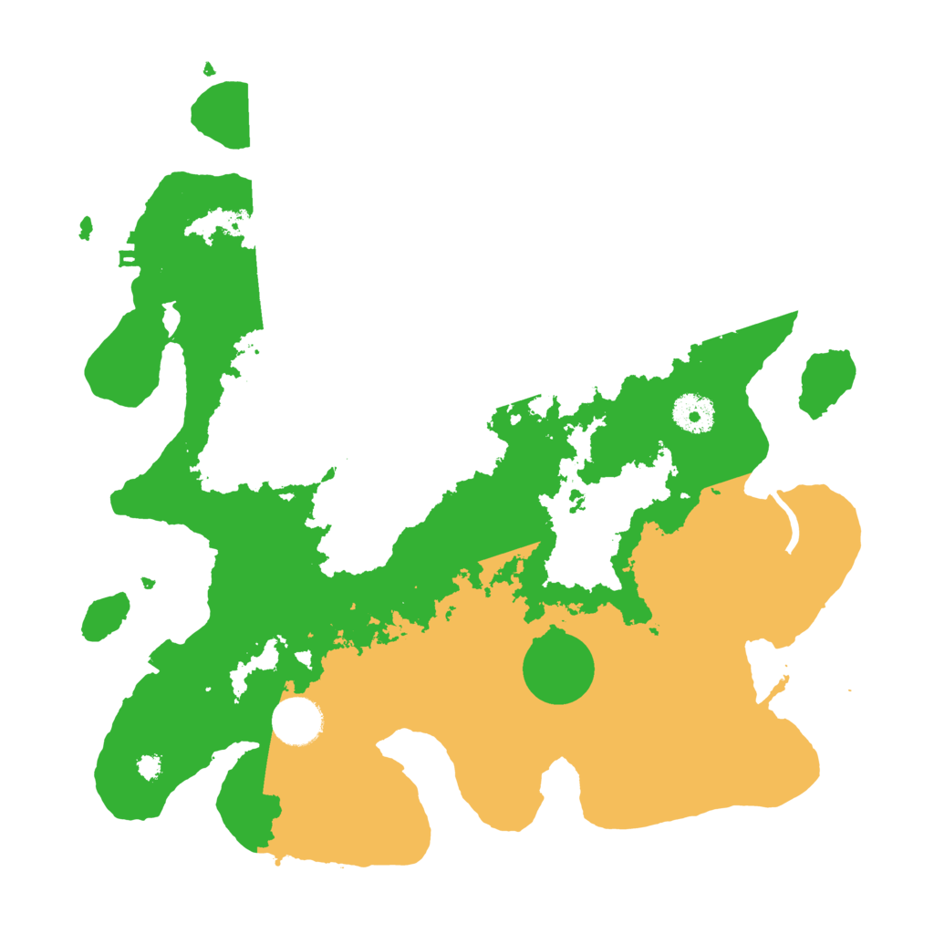 Biome Rust Map: Procedural Map, Size: 3450, Seed: 5827149