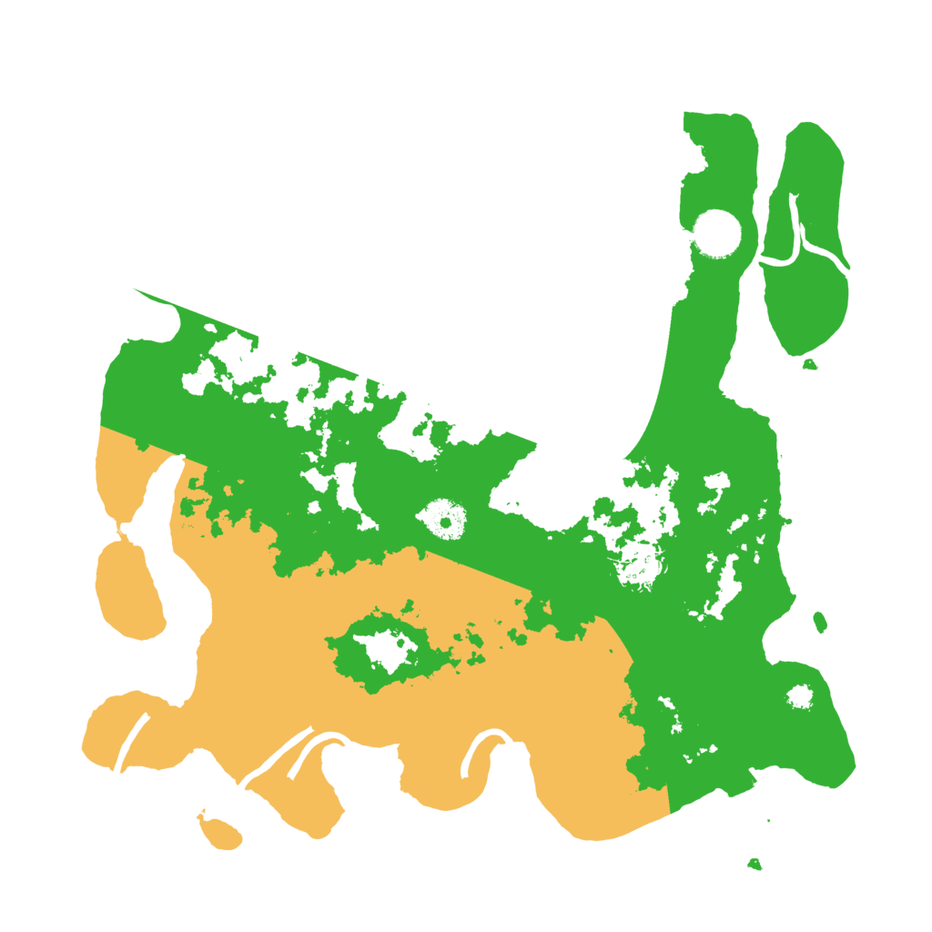 Biome Rust Map: Procedural Map, Size: 3400, Seed: 20961954