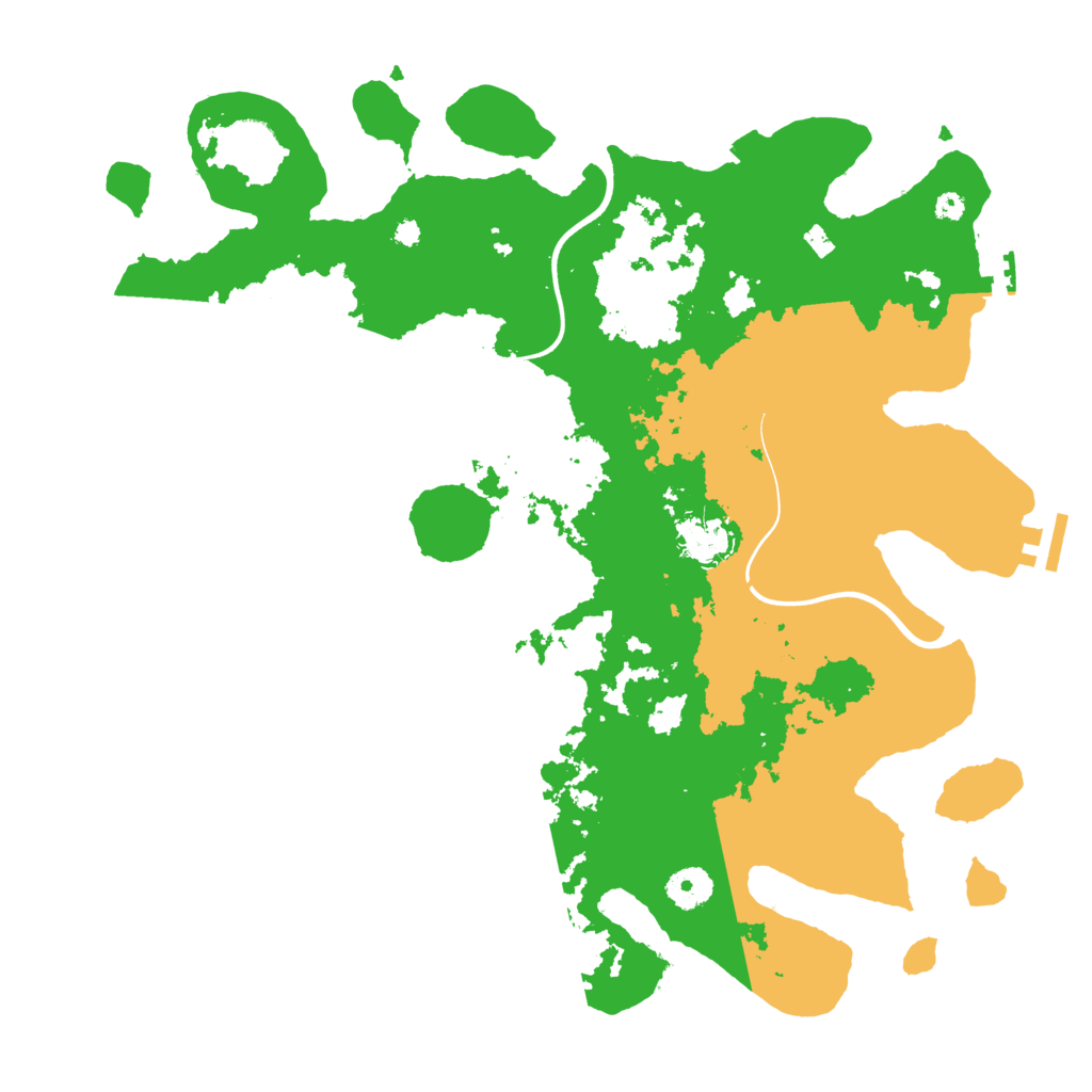 Biome Rust Map: Procedural Map, Size: 3800, Seed: 20264115