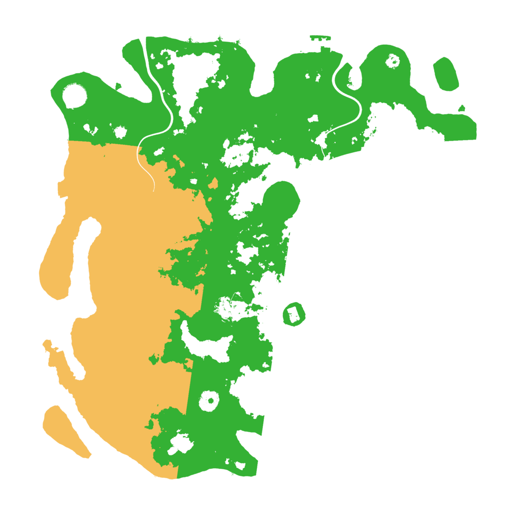 Biome Rust Map: Procedural Map, Size: 3800, Seed: 56160066
