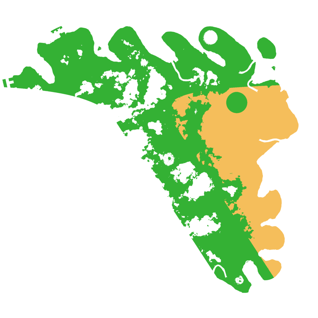 Biome Rust Map: Procedural Map, Size: 4000, Seed: 130022153