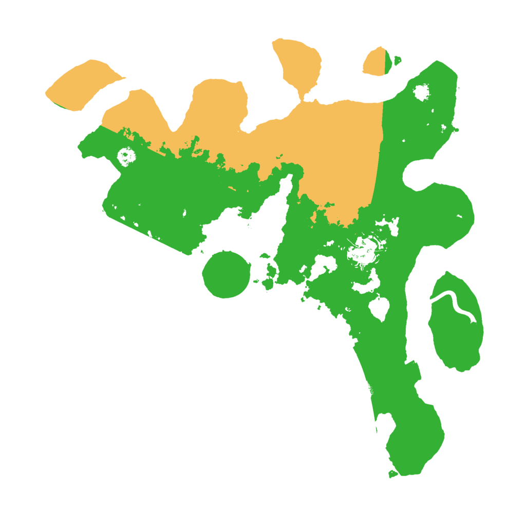 Biome Rust Map: Procedural Map, Size: 3000, Seed: 1449463026