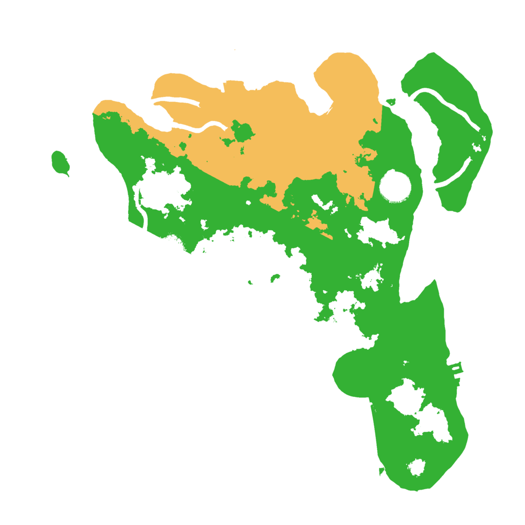 Biome Rust Map: Procedural Map, Size: 3000, Seed: 505182300