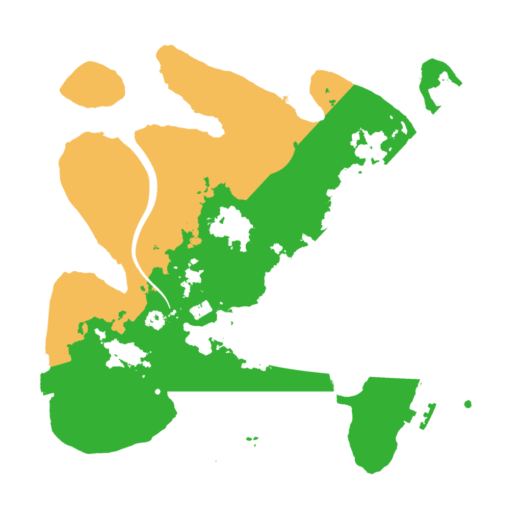 Biome Rust Map: Procedural Map, Size: 2750, Seed: 34