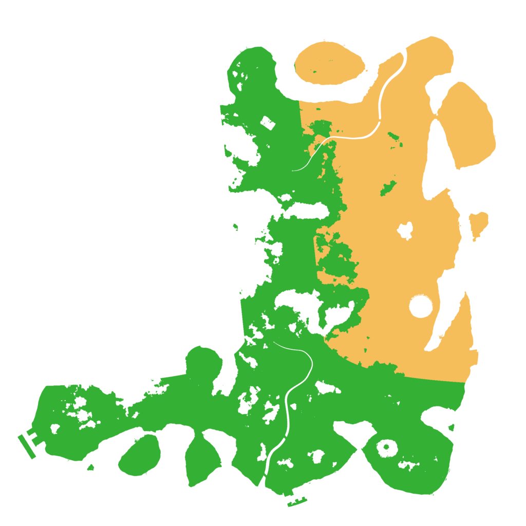 Biome Rust Map: Procedural Map, Size: 4000, Seed: 482714775