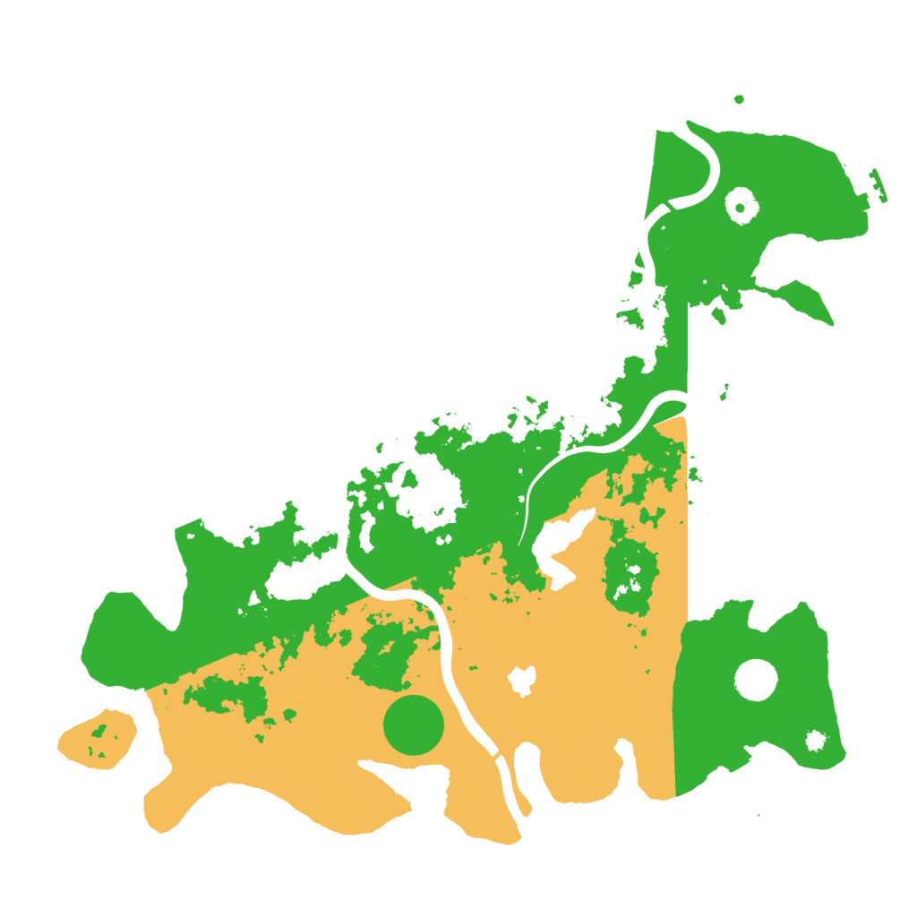 Biome Rust Map: Procedural Map, Size: 4000, Seed: 237358861