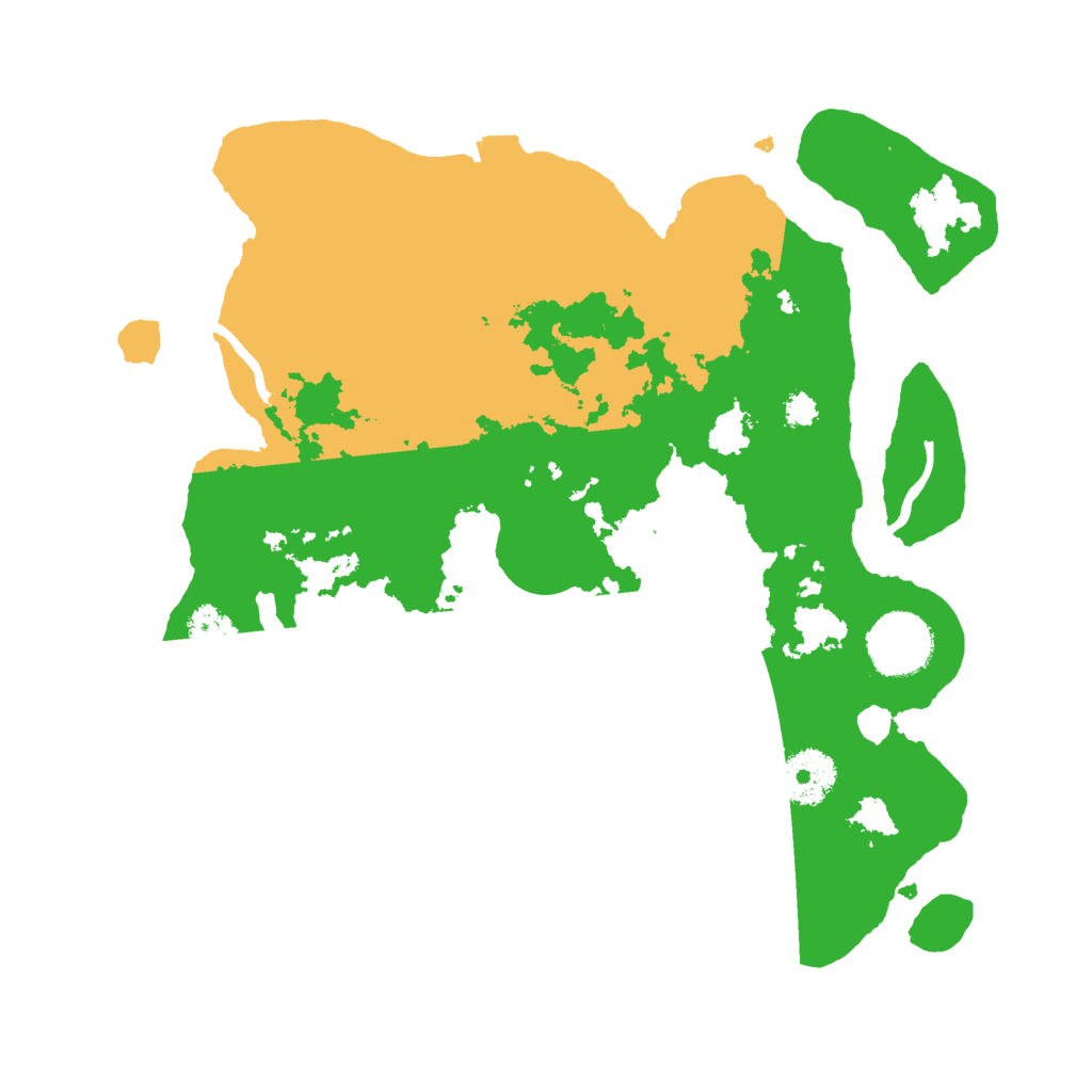Biome Rust Map: Procedural Map, Size: 3000, Seed: 876740574