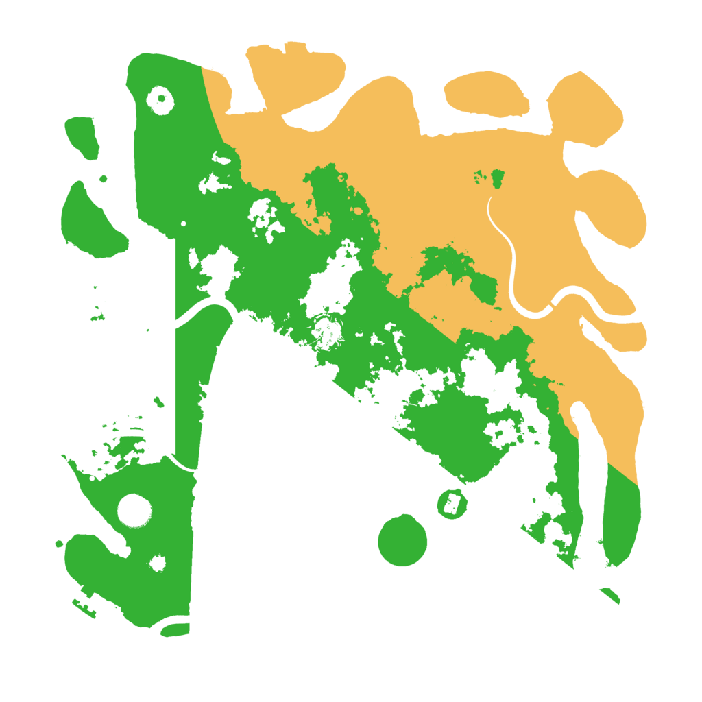 Biome Rust Map: Procedural Map, Size: 3850, Seed: 26878280