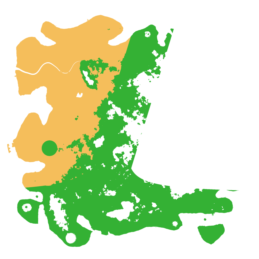 Biome Rust Map: Procedural Map, Size: 4400, Seed: 46691528