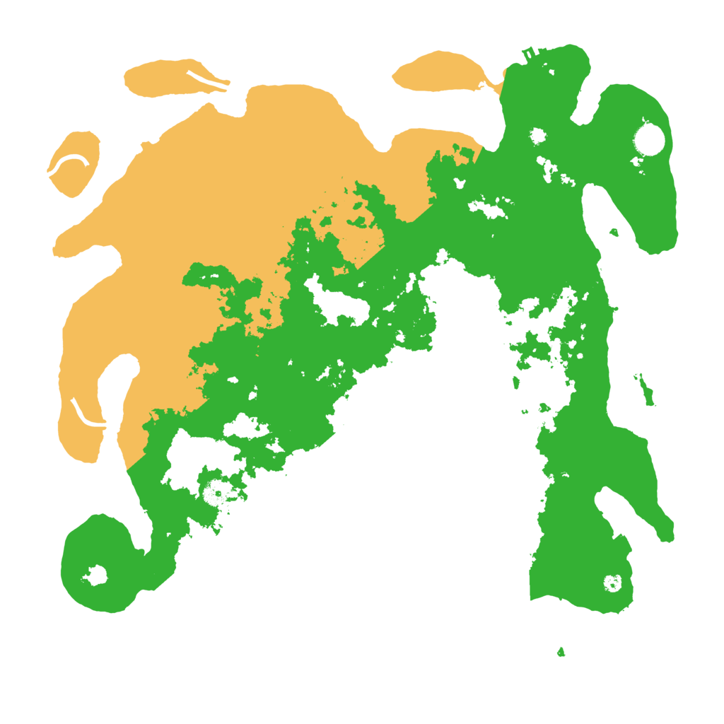 Biome Rust Map: Procedural Map, Size: 4100, Seed: 49587341