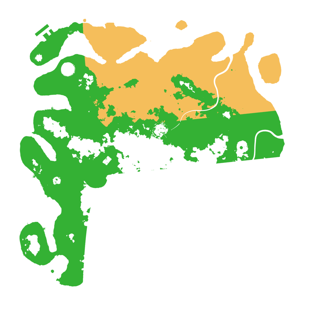 Biome Rust Map: Procedural Map, Size: 3900, Seed: 27698779