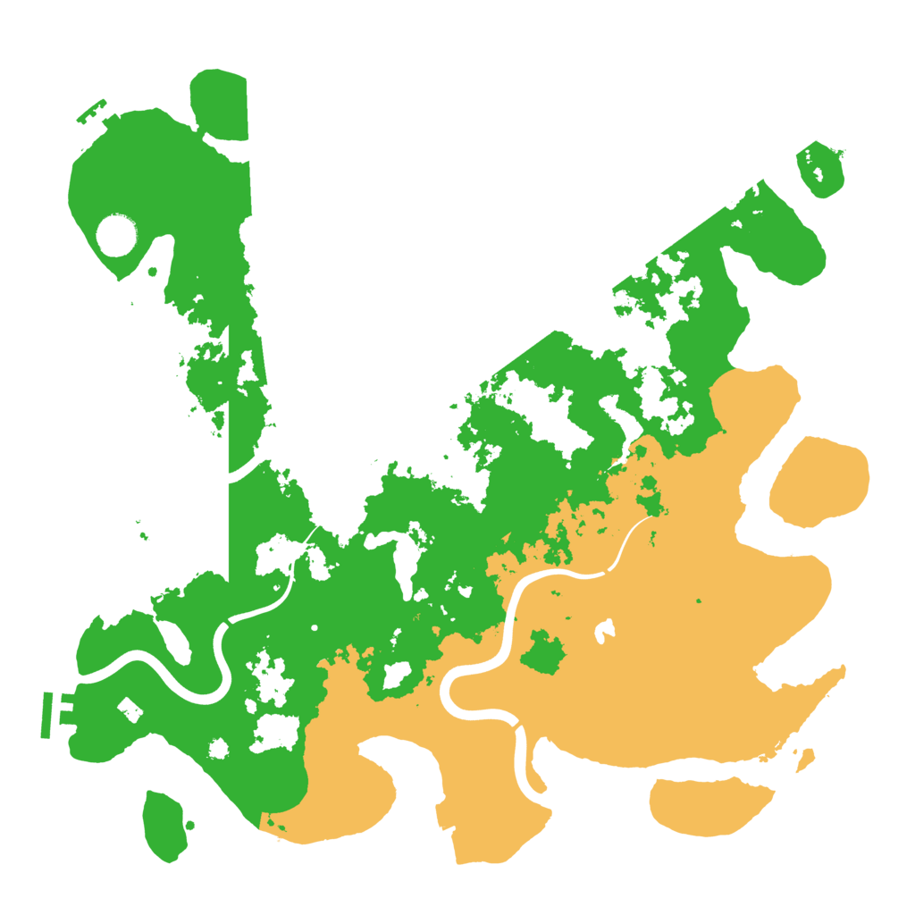 Biome Rust Map: Procedural Map, Size: 4000, Seed: 2275025