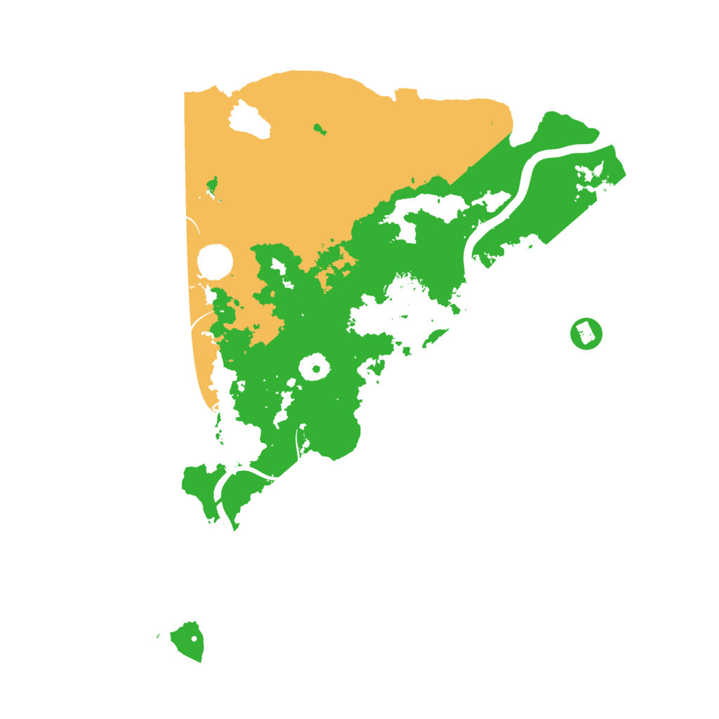 Biome Rust Map: Procedural Map, Size: 3750, Seed: 27017317